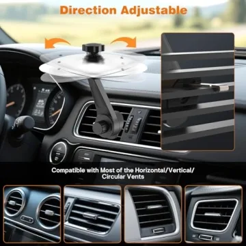 Car Cymbal Air Vent for Music Lovers - Fun Accessory