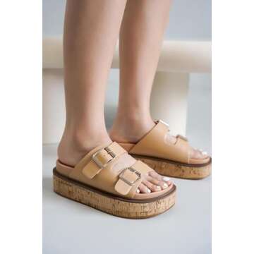 Project Cloud Vegan Wedge Sandals - Stylish & Comfortable