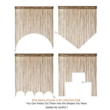 YaoYue Eco-Friendly Beaded Curtain for Stylish Room Division