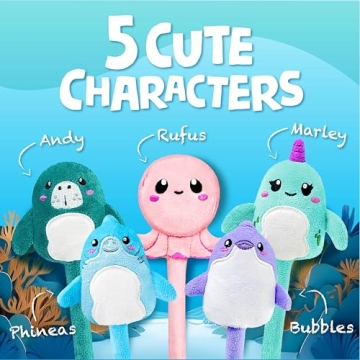 BUNMO Cute Gel Pens with Adorable Designs and Refills