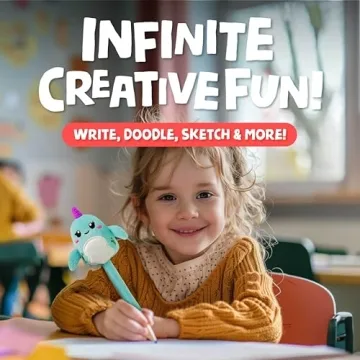 BUNMO Cute Gel Pens with Adorable Designs and Refills