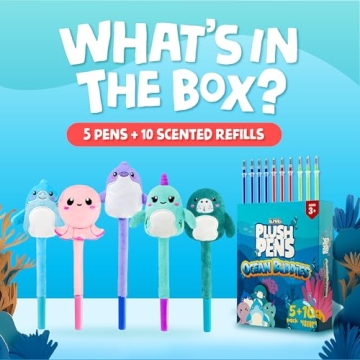 BUNMO Cute Gel Pens with Adorable Designs and Refills