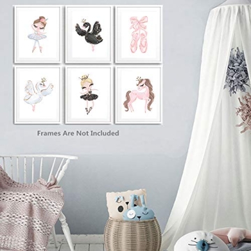 Ballet Unicorn Canvas Prints for Kids' Rooms