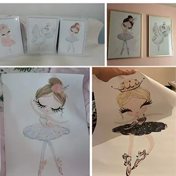 Ballet Unicorn Canvas Prints for Kids' Rooms