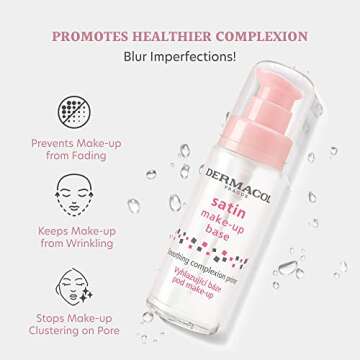 Dermacol Satin Makeup Base Primer for Flawless Skin