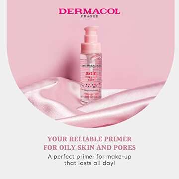 Dermacol Satin Makeup Base Primer for Flawless Skin