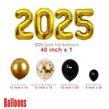 2025 New Year's Eve Party Supplies: Essential Party Kit