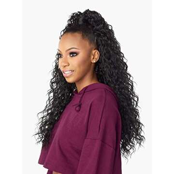 Sensationnel Instant Updown Half Wig & Ponytail 4 in 1