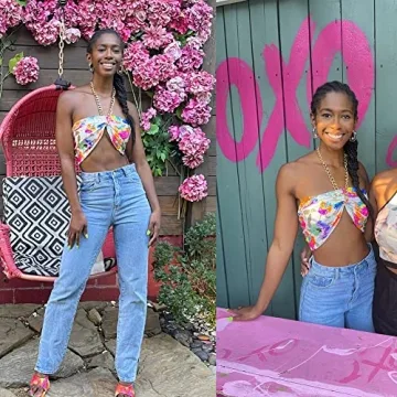 Vibrant Halter Sequin Crop Top for Daring Women