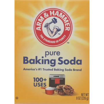 Arm & Hammer Baking Soda 8 oz for Cleaning & Cooking