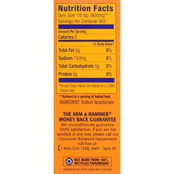 Arm & Hammer Baking Soda 8 oz for Cleaning & Cooking