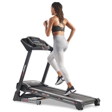 Sunny Health & Fitness Smart Treadmill with Auto Incline & Features