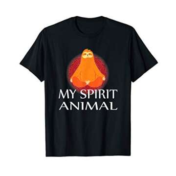 My Spirit Animal Funny sloth design t shirt sayings