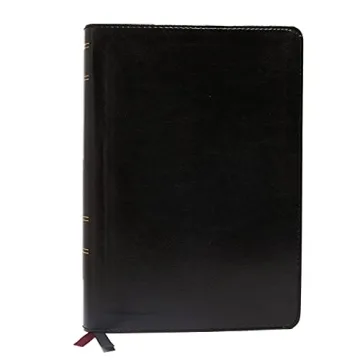 NKJV Study Bible, Leathersoft, Black, Full-Color, Thumb Indexed, Comfort Print: The Complete Resource for Studying God’s Word