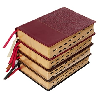 NKJV Study Bible, Leathersoft, Black, Full-Color, Thumb Indexed, Comfort Print: The Complete Resource for Studying God’s Word