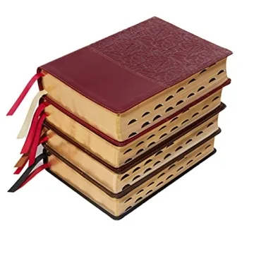 NKJV Study Bible, Leathersoft, Black, Full-Color, Thumb Indexed, Comfort Print: The Complete Resource for Studying God’s Word