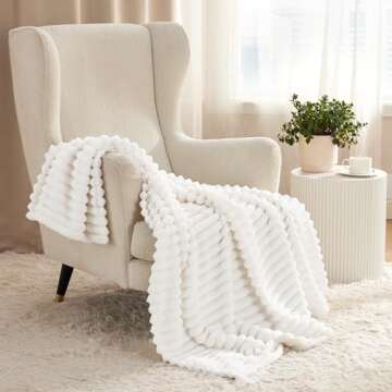 Bedsure Twin Blanket for Couch - GentleSoft Cozy Soft Blankets