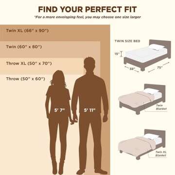 Cozy Bedsure Twin Blanket - Soft Fleece Throw for Home