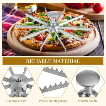 Hushee Cake Marker & Portion Divider 3 Pcs Set