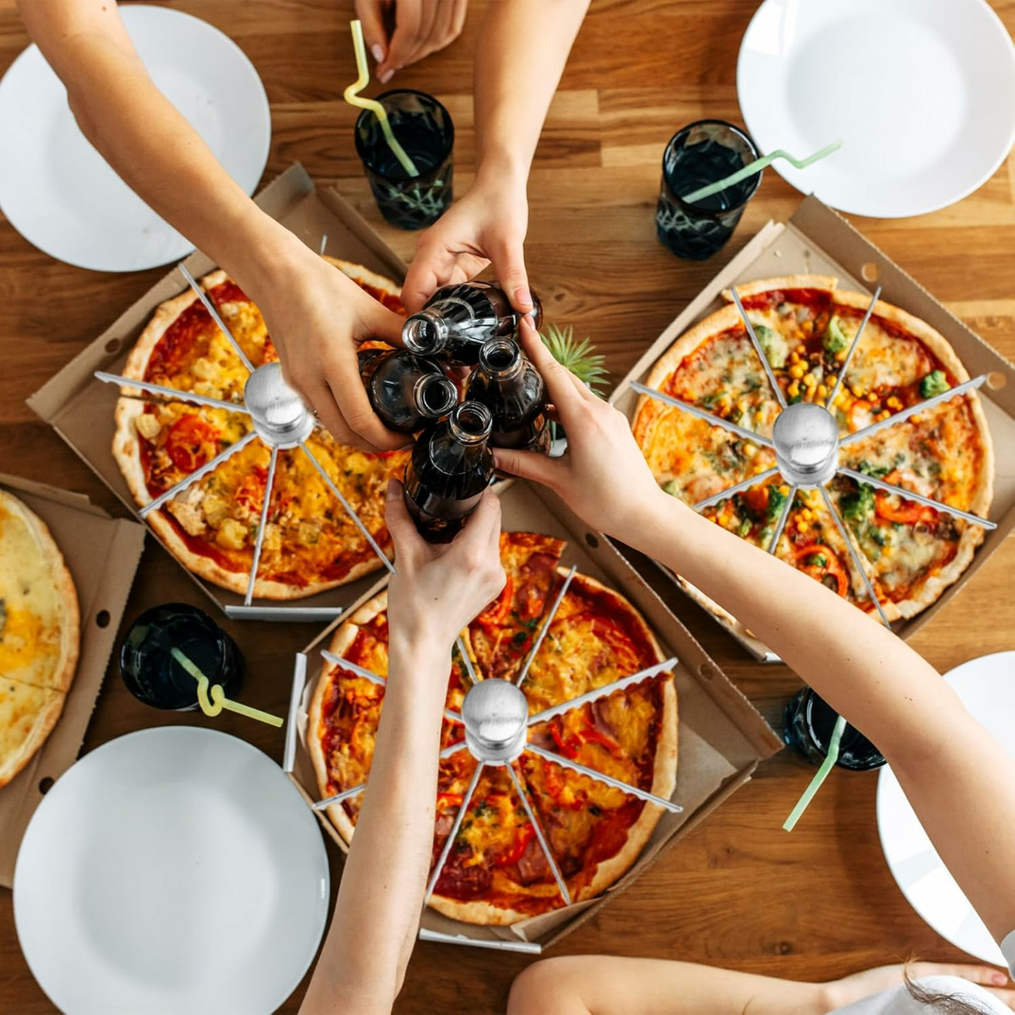 Hushee Cake Marker & Portion Divider 3 Pcs Set