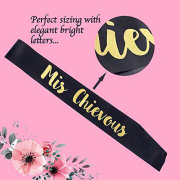 GEMICH Bride Sash Set - Perfect for Bridal Parties