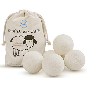 Wool Dryer Balls 6-Pack XL for Eco-Friendly Laundry Solutions