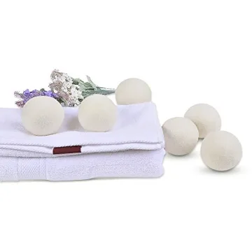 Wool Dryer Balls 6-Pack XL for Eco-Friendly Laundry Solutions