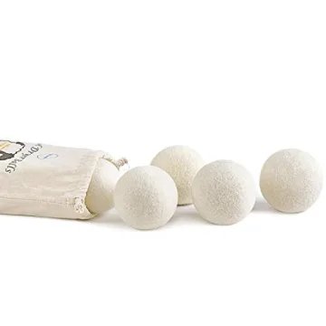 Wool Dryer Balls 6-Pack XL for Eco-Friendly Laundry Solutions