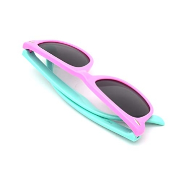 JUSLINK Polarized Flexible Toddler Sunglasses for Boys and Girls