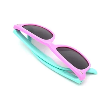 JUSLINK Polarized Flexible Toddler Sunglasses for Boys and Girls