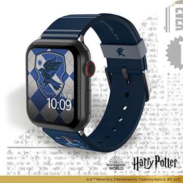 Harry Potter Smartwatch Band – Officially Licensed, Compatible with Every Size & Series of Apple Watch (watch not included) - Ravenclaw