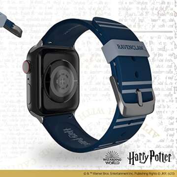 Harry Potter Smartwatch Band – Officially Licensed, Compatible with Every Size & Series of Apple Watch (watch not included) - Ravenclaw