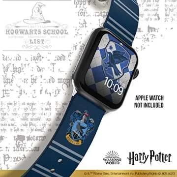 Harry Potter Smartwatch Band – Officially Licensed, Compatible with Every Size & Series of Apple Watch (watch not included) - Ravenclaw
