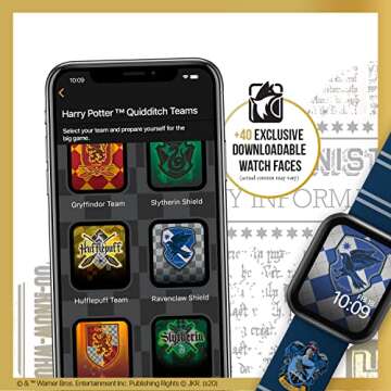 Harry Potter Smartwatch Band – Officially Licensed, Compatible with Every Size & Series of Apple Watch (watch not included) - Ravenclaw