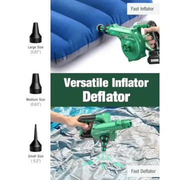 KIMO Leaf Blower Vacuum Combo 4-in-1 for Easy Lawn Care