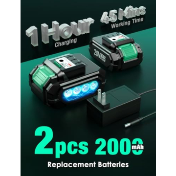 KIMO Leaf Blower Vacuum Combo 4-in-1 for Easy Lawn Care