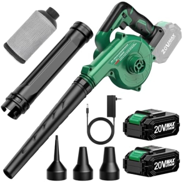 KIMO Leaf Blower Vacuum Combo 4-in-1 for Easy Lawn Care