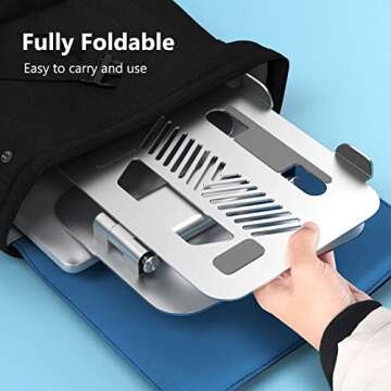ROTTAY Adjustable Laptop Stand - Ergonomic and Versatile