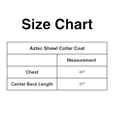 Kashwére Aztec Shawl Collar Coat for Stylish Comfort