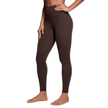 CRZ YOGA Butterluxe High Waisted Lounge Legging 28'' - Buttery Soft Yoga Pants for Women in Hot Fudg...