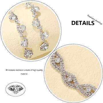 Elegant Sixexey Rhinestone Jewelry Set for Women