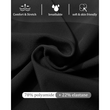 Oegho Women's High Waisted Seamless Briefs 6 Pack