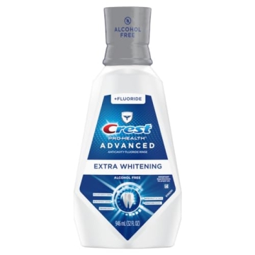 Crest Pro-Health Advanced Mouthwash for Bright Teeth