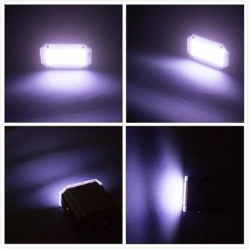LED Strobe Lights - Luditek 2-Pack for Parties