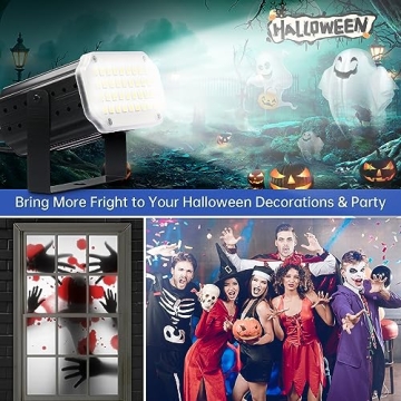 LED Strobe Lights - Luditek 2-Pack for Parties