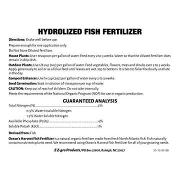 EZ-GRO Fish Fertilizer | Organic Plant Food for Blooms