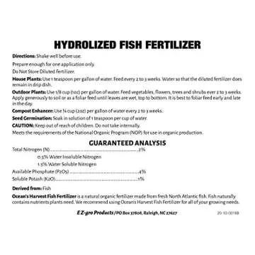 EZ-GRO Fish Fertilizer | Organic Plant Food for Blooms