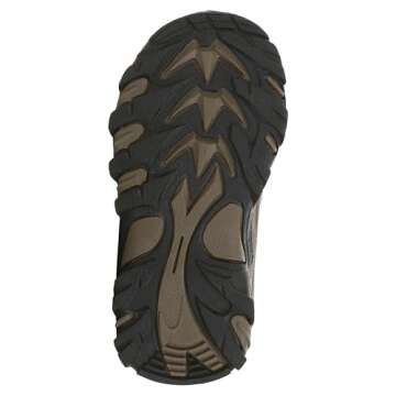 Northside Baby Rampart MID Hiking Boot, Medium Brown, 10 Medium US Toddler