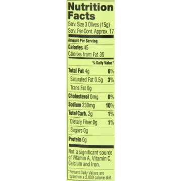 Krinos Kalamata Olives in Vinegar Brine, 16.0 Ounce (Pack of 6)