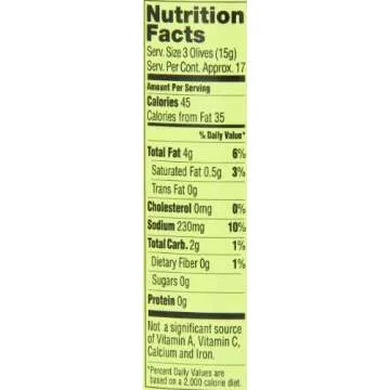 Krinos Kalamata Olives in Vinegar Brine, 16.0 Ounce (Pack of 6)